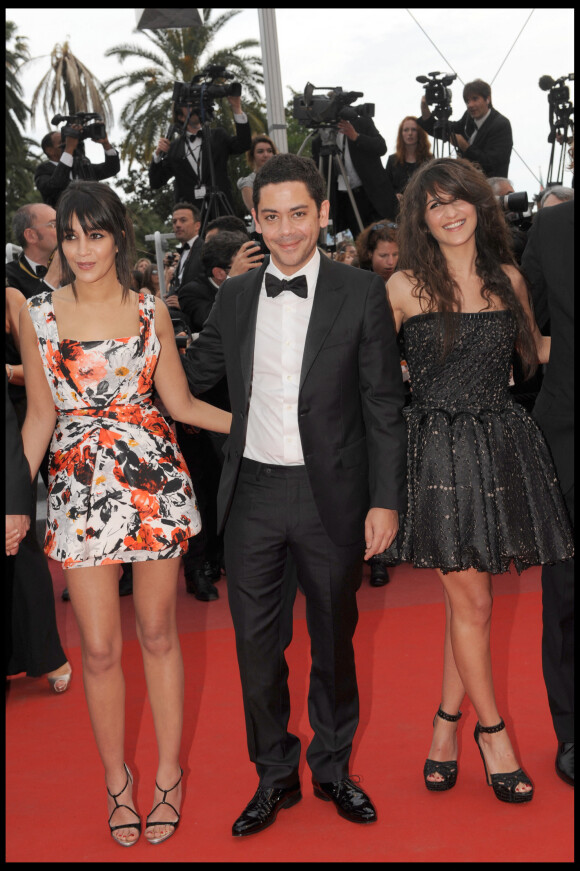 Manu Payet, Leila Bekhti et Géraldine Nakache sur le tapis rouge au 63ème Festival de Cannes. 2010