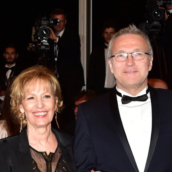 Laurent Ruquier, Catherine Barma - Montée des marches du film "Juste la fin du monde" lors du 69ème Festival International du Film de Cannes. Le 19 mai 2016. © Giancarlo Gorassini/Bestimage