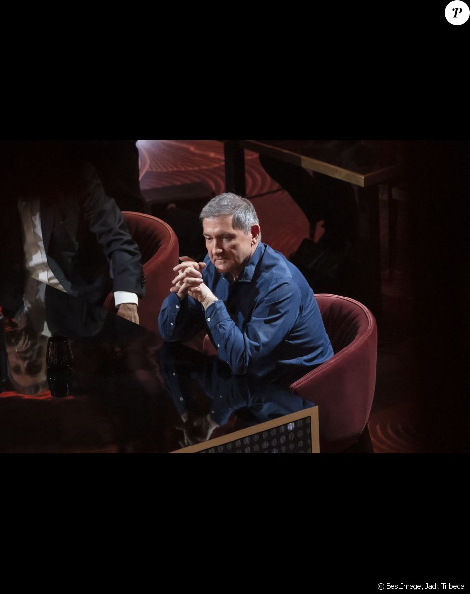 Exclusif - Yves Calvi - Enregistrement de l'émission "On Est En Direct" (OEED), Spéciale 100 ans de la radio, présentée par L.Ruquier, diffusée sur France 2 le 8 mai. © Jack Tribeca / Bestimage