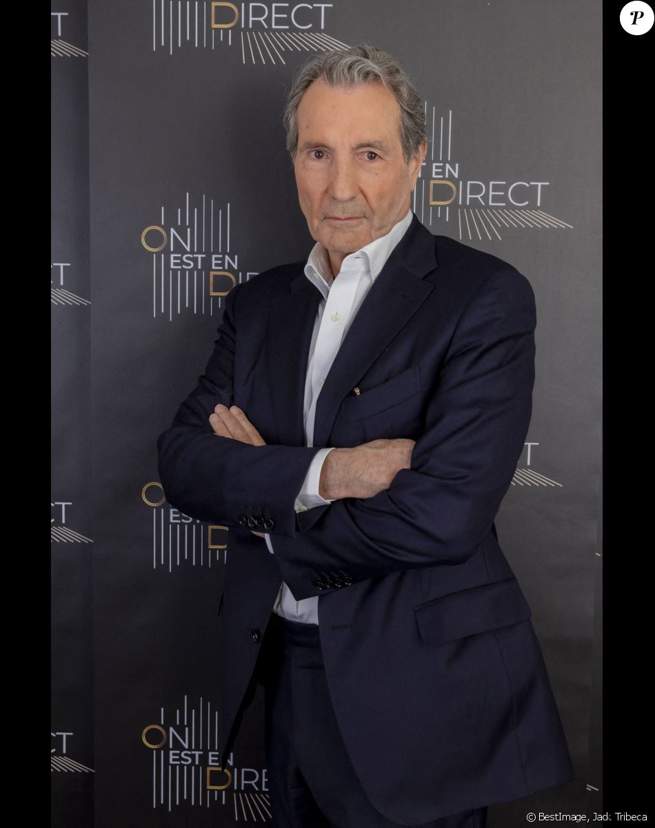 Exclusif - Jean-Jacques Bourdin - Backstage de l'enregistrement de l'émission "On Est En Direct" (OEED), Spéciale 100 ans de la radio, présentée par L.Ruquier, diffusée sur France 2 le 8 mai. © Jack Tribeca / Bestimage