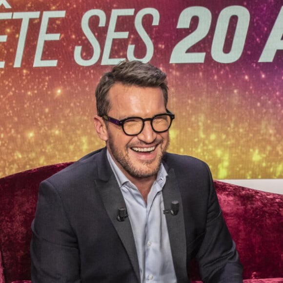 Exclusif - Benjamin Castaldi - Enregistrement de l'émission "Les 20 ans du Loft", diffusée en direct sur C8 et présentée par B.Castaldi, à Paris. Le 8 avril 2021 © Jack Tribeca / Bestimage