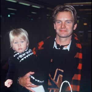 Mickey Sumner et son père, Sting, en 1985.