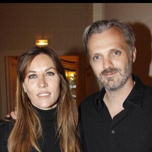 Mathilde Seigner et Mathieu Petit à Paris