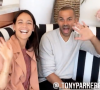 Tony Parker et sa petite amie Alizé Lim à la boutique Beignet Box fondée par Christina Milian. Studio City, le 12 mai 2021.