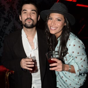 Mariage - Zaho et Florent Mothe sont mariés - Exclusif - Florent Mothe et la chanteuse Zaho - Soirée Mercedes Love Fashion week au Vip Room à Paris le 10 mars 2015. 