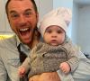 Norbert Tarayre avec son fils Elydjah - Instagram