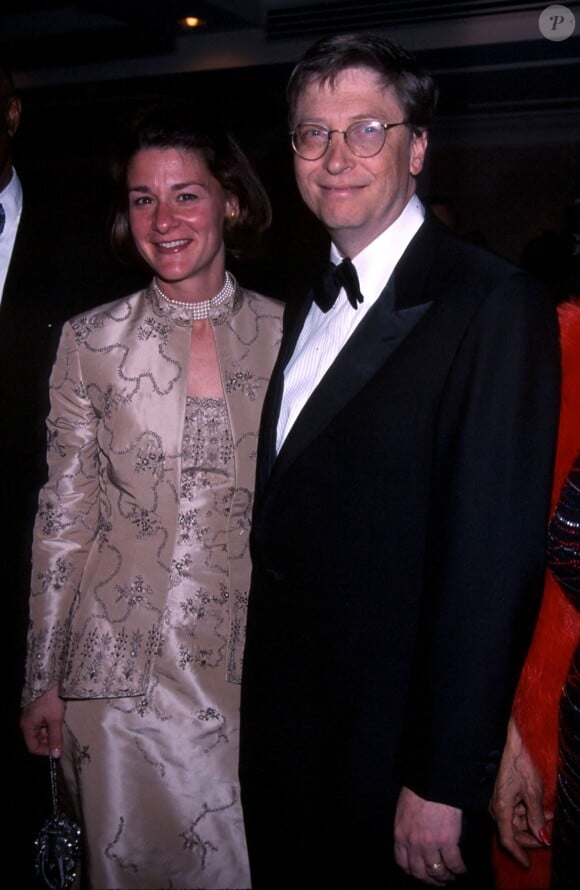Bill Gates et son épouse Melinda Gates, qui divorcent après 27 ans de mariage.