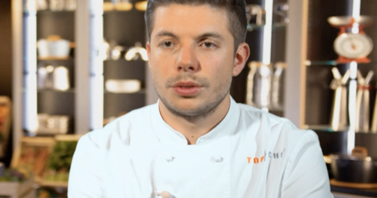 Matthias dans Top Chef 2021 sur M6, lors des qualifications pour la