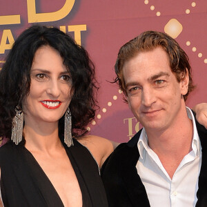 Sylvie Ortega et Ludovic Chancel - Cérémonie des "Gold prix de la TNT 2016" au Théâtre Bobino à Paris le 6 juin 2016. © Perusseau/Veeren/Bestimage