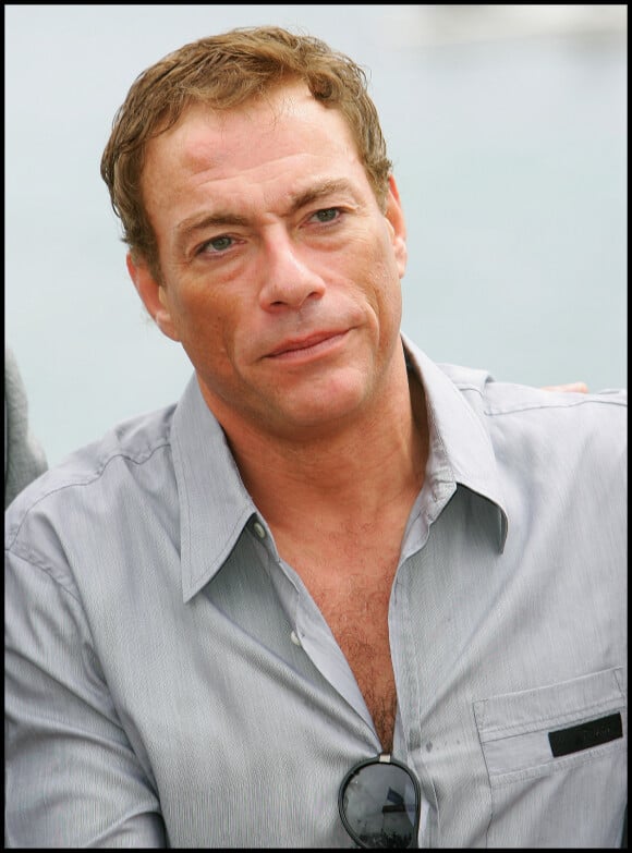 Archives - Jean-Claude Van Damme au Festival de Cannes en 2008.