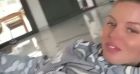 Jessica Thivenin de retour à la maison après son hospitalisation. Le 23 mai 2021.