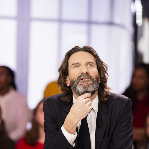 Exclusif - Frédéric Beigbeder - Enregistrement de l'émission "Clique" présentée par M. Achour sur Canal Plus à Paris, le 20 janvier 2020. © Jack Tribeca/Bestimage 