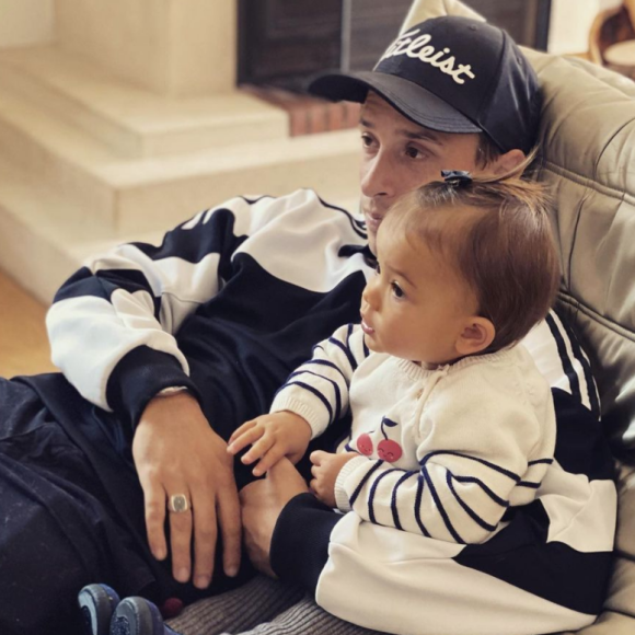 Grégoire Lyonnet et sa fille Maggy sur Instagram.