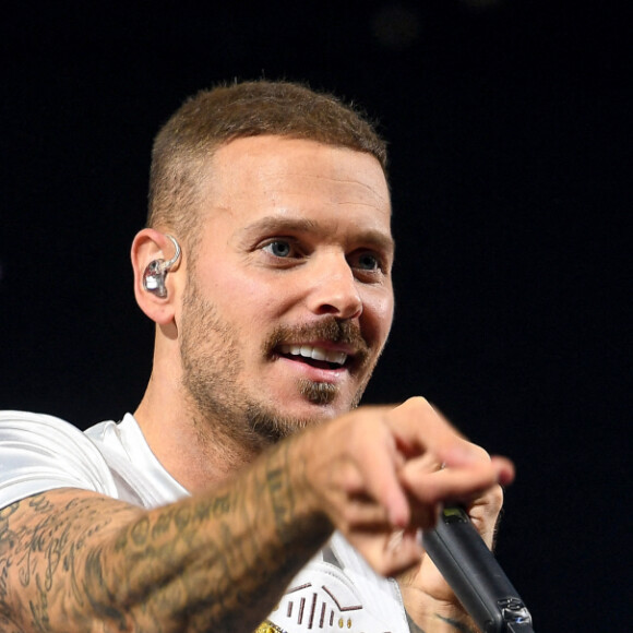 Semi Exclusif - M Pokora en concert au Palais Nikaia à Nice dans le cadre de sa tournée Pyramide Tour le 15 novembre 2019. © Lionel Urman / Bestimage