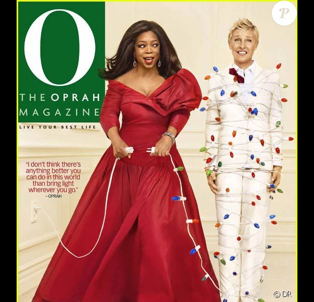 Ellen De Generes Elle Fait Tout Pour Poser Au Cote D Oprah Winfrey Et Elle Y Arrive Reactualise Purepeople