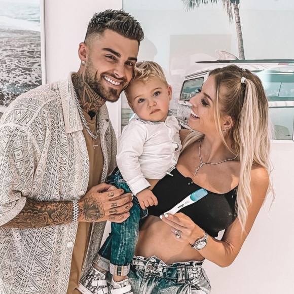 Jessica Thivenin, Thibault Garcia et leur fils Maylone sur Instagram.