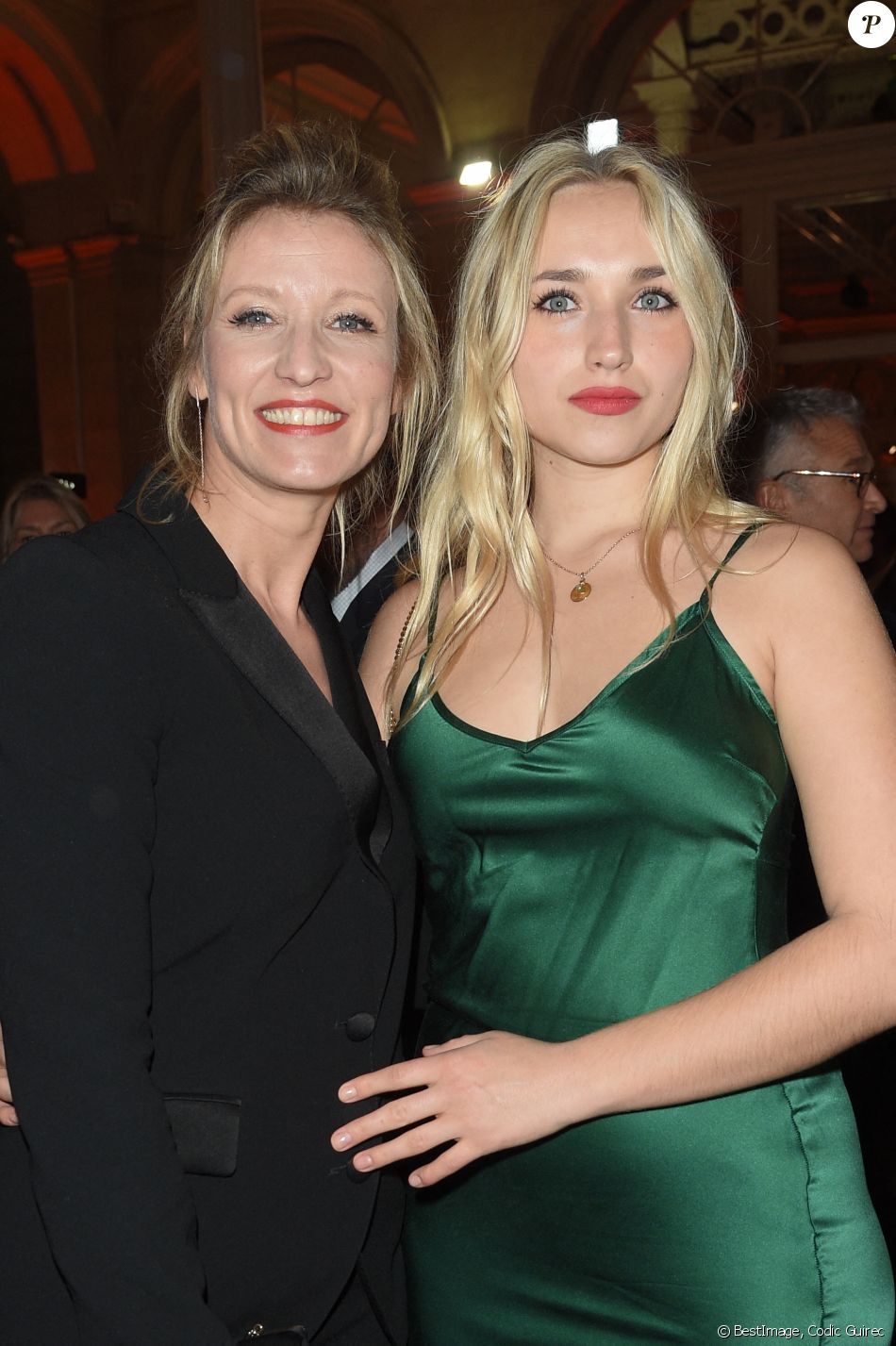 Alexandra Lamy et sa fille Chloé Jouannet - 26ème édition des Trophées du Film Français 2018 au Palais Brongniart à Paris le 5 février 2019. © Codic Guirec/Bestimage
