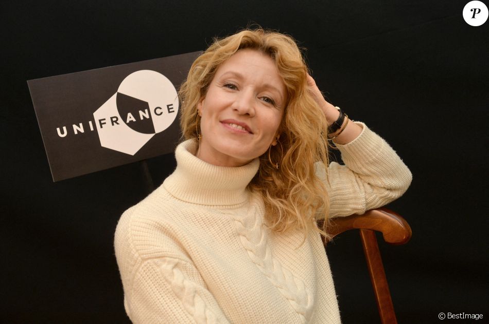 Alexandra Lamy - Press Junket lors du festival d'Unifrance "My French Film festival 2021" à l'hôtel Rochechouart à Paris le 14 janvier 2021.© Veeren / Bestimage