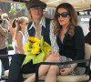 Lisa Marie Presley et son mari Michael Lockwood arrivent sur le plateau de Extra à Los Angeles en 2012