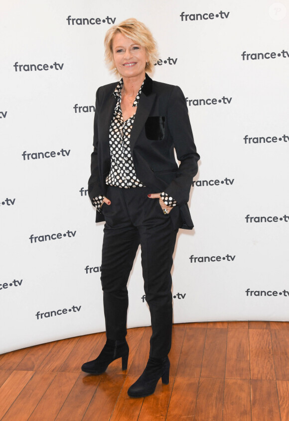 Sophie Davant - Conférence de presse du Téléthon 2019 dans les locaux de France Télévision à Paris le 4 novembre 2019. © Coadic Guirec/bestimage