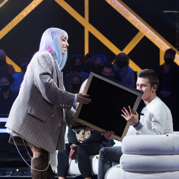 Exclusif - Bilal Hassani, Hugolain - Enregistrement de l'émission "La Lettre", présentée par S.Davant, qui sera diffusée le 29 mai 2021 sur France 2. Le 16 octobre 2020 © Cyril Moreau / Bestimage