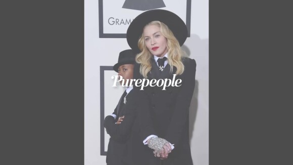 Madonna : Son fils David a grandi, l'adolescent défile en robe !