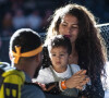 Exclusif - Jo-Wilfried Tsonga a reçu le soutien à distance de son épouse Noura El Shwekh et leur fils Sugar pour son entrée en lice à Roland-Garros.