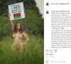Lucie Lucas nue sur Instagram pour la bonne cause, le 2 juin 2021