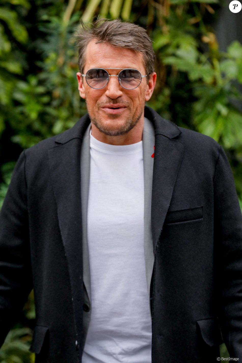 Benjamin Castaldi - Les célébrités arrivent à l'enregistrement de l'émission "Vivement Dimanche" au studio Gabriel à Paris, présentée par Michel Drucker et diffusée le 18 avril 2021.