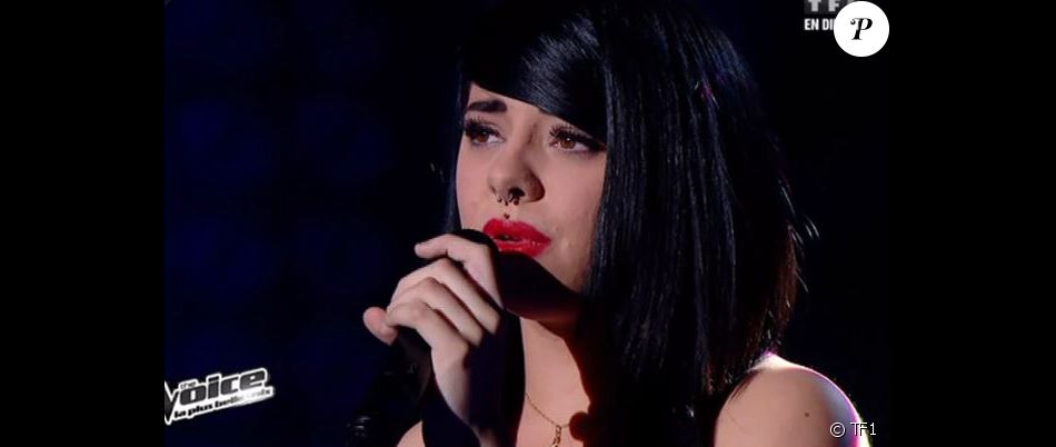 Cécilia Pascal dans "The Voice 2", sur TF1