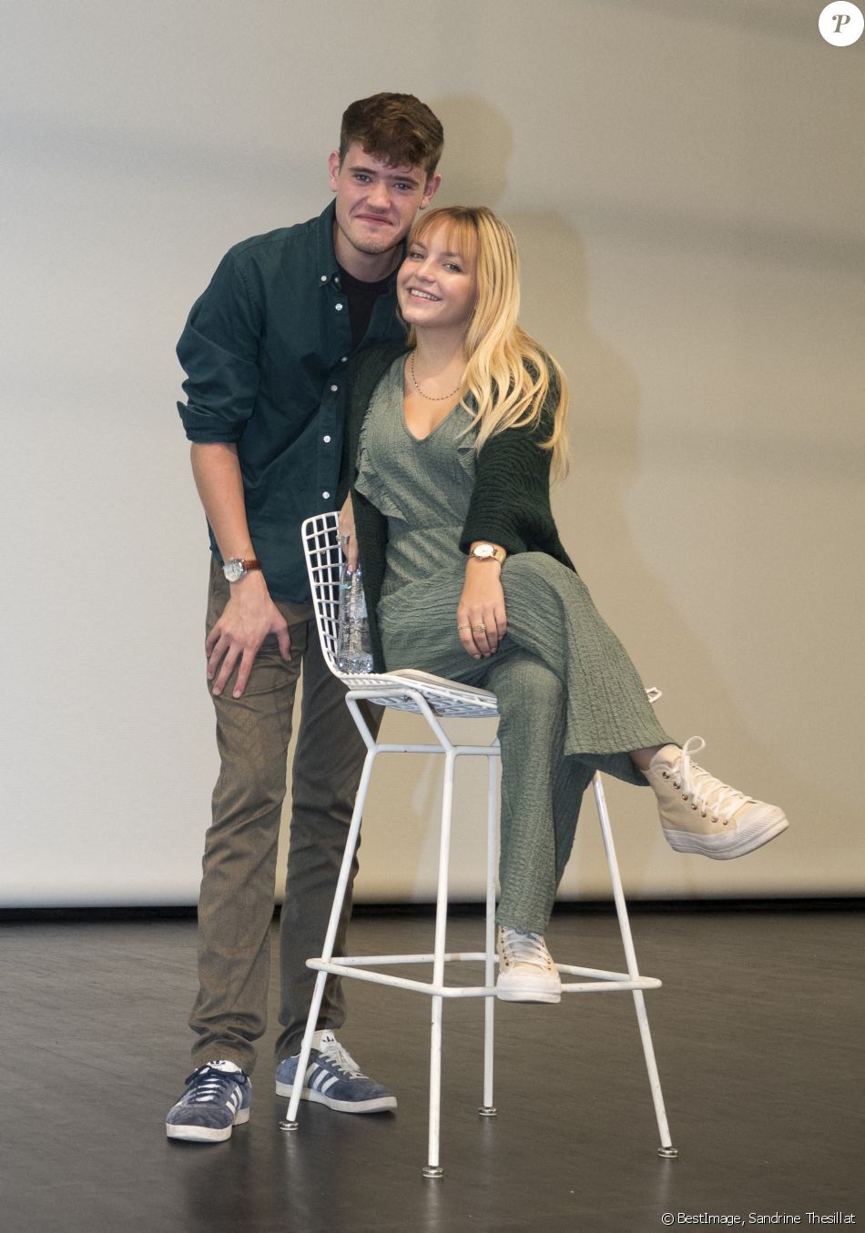 Alice Varela et Xavier Widhoff - Festival "Les hérault du cinéma et de la télévision" au Cap d'Agde. Le 21 septembre 2020. © Sandrine Thesillat / Panoramic / Bestimage
