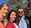 Xavier Widhoff, Audrey Looten, Clémence Lassalas et Franck Monsigny sur Instagram. Le 30 mai 2021.