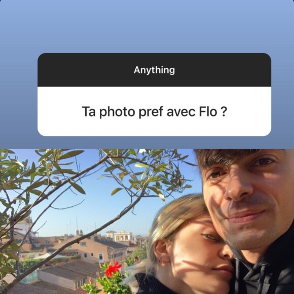 Louane a dévoilé cette photo d'elle et de son amoureux Florian, sur Instagram.
