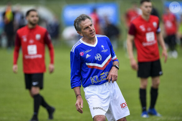 Claude Puel lors du match d'inauguration du stade Charles de Gaulle à Colombey-les-Deux-Églises entre le Variétés Club de France et le club local le 6 juin 2021. Ce match contre le FC Colombey a été joué au profit de la Fondation Anne-de-Gaulle © Pierre Perusseau / Bestimage 