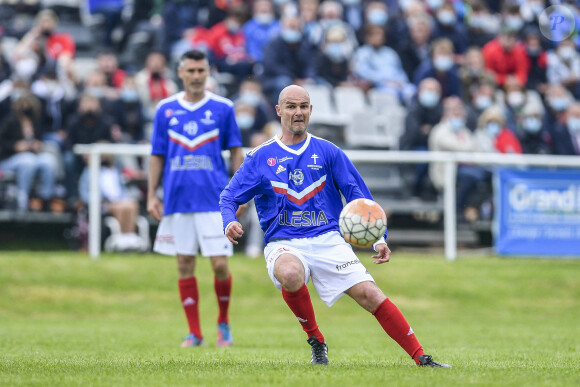 Benjamin Nivet lors du match d'inauguration du stade Charles de Gaulle à Semi Exclusif - Colombey-les-Deux-Églises entre le Variétés Club de France et le club local le 6 juin 2021. Ce match contre le FC Colombey a été joué au profit de la Fondation Anne-de-Gaulle © Pierre Perusseau / Bestimage 