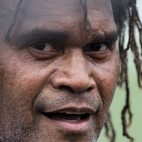 Christian Karembeu lors du match d'inauguration du stade Charles de Gaulle à Colombey-les-Deux-Églises entre le Variétés Club de France et le club local le 6 juin 2021. Ce match contre le FC Colombey a été joué au profit de la Fondation Anne-de-Gaulle © Pierre Perusseau / Bestimage 