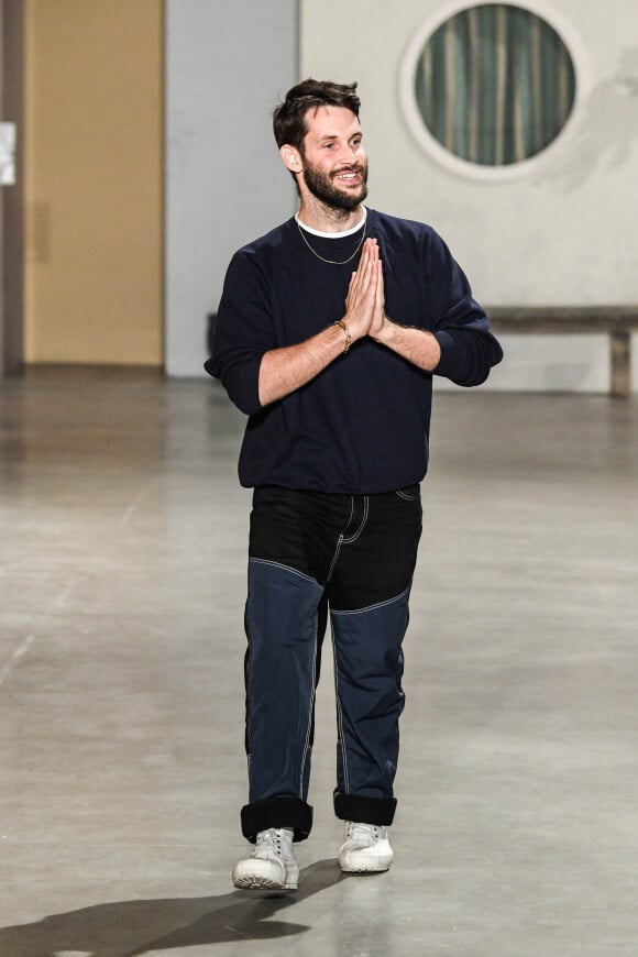 Simon Porte - Défilé Jacquemus prêt-à-porter collection Automne-Hiver 2019/2020 au Paris Event Center lors de la fashion week à Paris, le 25 février 2019.