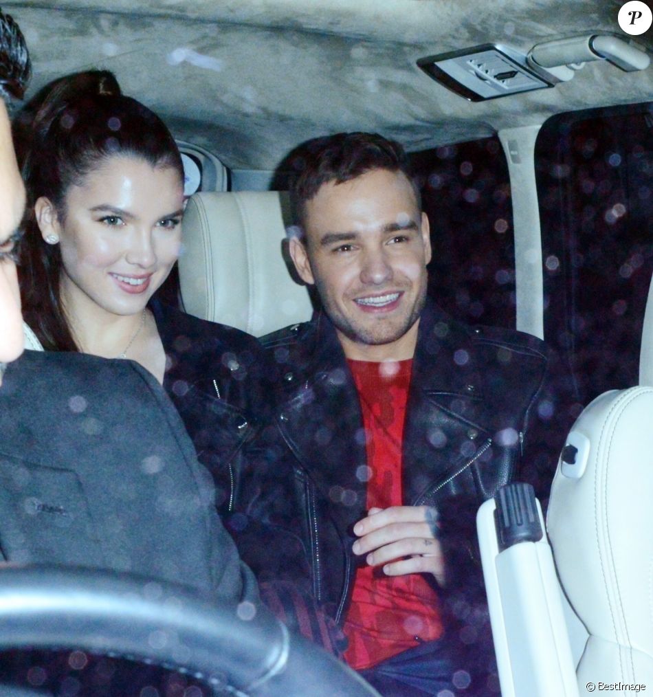 Liam Payne et sa compagne Maya Henry quittent le magasin Flannels à Londres, le 4 décembre 2019.
