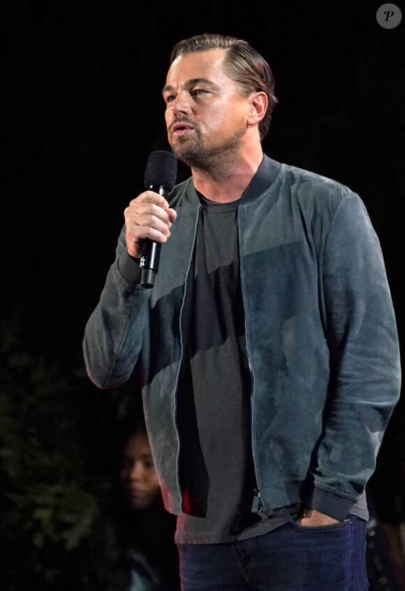Leonardo DiCaprio au Global Citizen Festival: Power The Movement 2019 à Central Park à New York, le 29 septembre 2019.