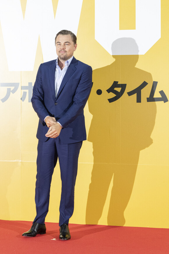 Leonardo DiCaprio lors de l'avant-première de 'Once Upon A Time In Hollywood' à Tokyo, le 26 août 2019. © Rodrigo Reyes Marin / Zuma Press / Bestimage