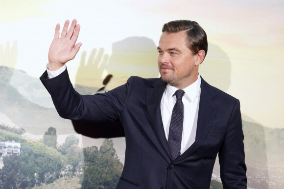Leonardo Di Caprio - Photocall lors de la première du film "Once Upon A Time in Hollywood" à Rome. Le 2 août 2019.