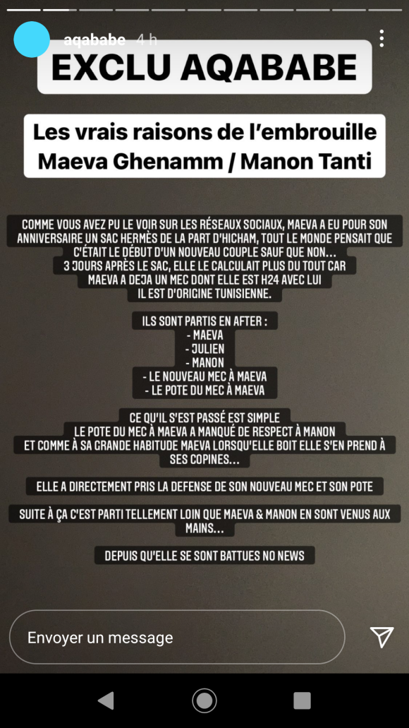 La raison de la brouille de Manon Marsault et Maeva Ghennam dévoilée, les deux candidates réagissent, le 8 juin 2021