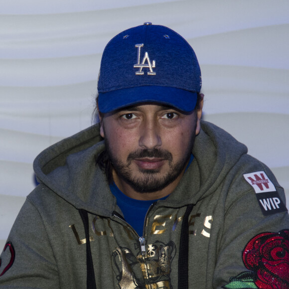 Moundir Zoughari - 2eme jour de la Finale du Winamax Poker Tour au cercle Clichy Montmartre à Paris , le 2 mars 2018. © Pierre Perusseau/Bestimage