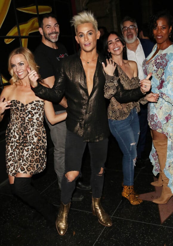 Frankie Grande à Los Angeles avec ses amis, le 23 octobre 2019.