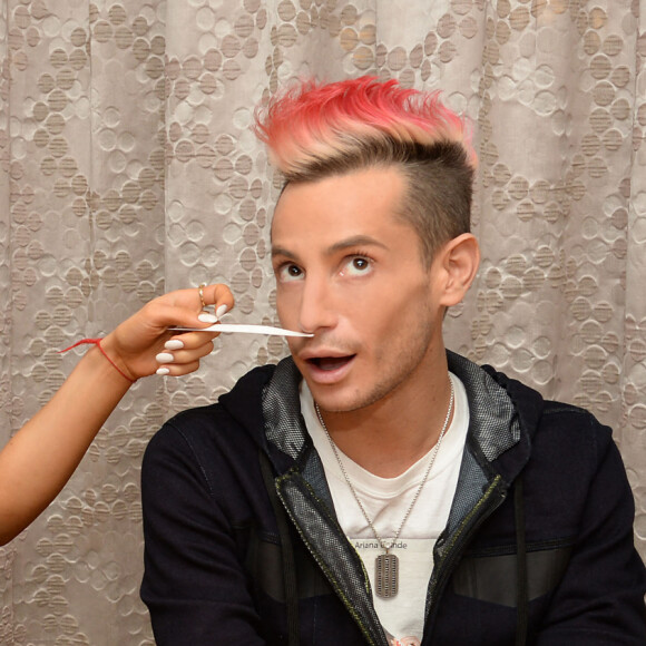 Ariana Grande et Frankie Grande travaillent sur un parfum. New York. Le 30 mars 2015. @ Michael Simon/Startraks/ABACAPRESS.COM