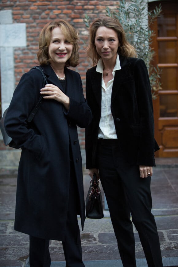 Exclusif - Nathalie Baye et sa fille Laura Smet lors du 30ème Festival International du Film Francophone à Namur avec le film d'ouverture "Préjudice" en Belgique, le 2 octobre 2015