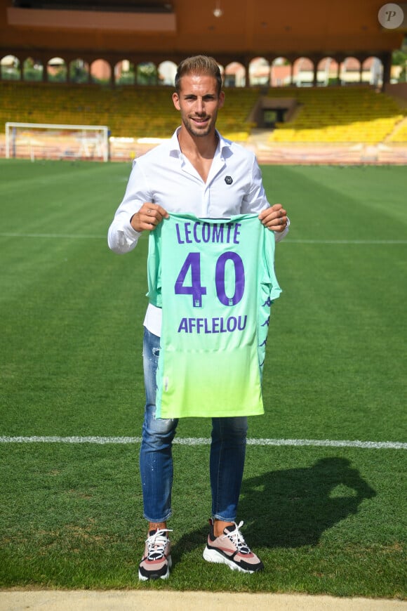 Benjamin Lecomte - O.Petrov présente les nouvelles recrues de l'AS Monaco pour 2019/2020, le 21 août 2019.
