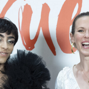 Bilal Hassani et Lorie (Laure Pester) - Avant-première parisienne du film "Cruella" au cinéma Le Grand Rex à Paris, le 11 juin 2021. © Olivier Borde/Bestimage 