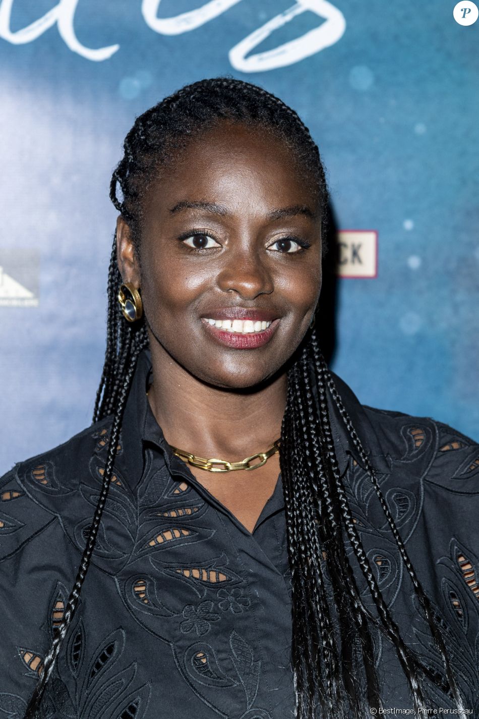 Aïssa Maïga lors du tapis rouge de la soirée d'ouverture du Festival Plurielles à Compiègne le 11 juin 2021. © Pierre Perusseau / Bestimage