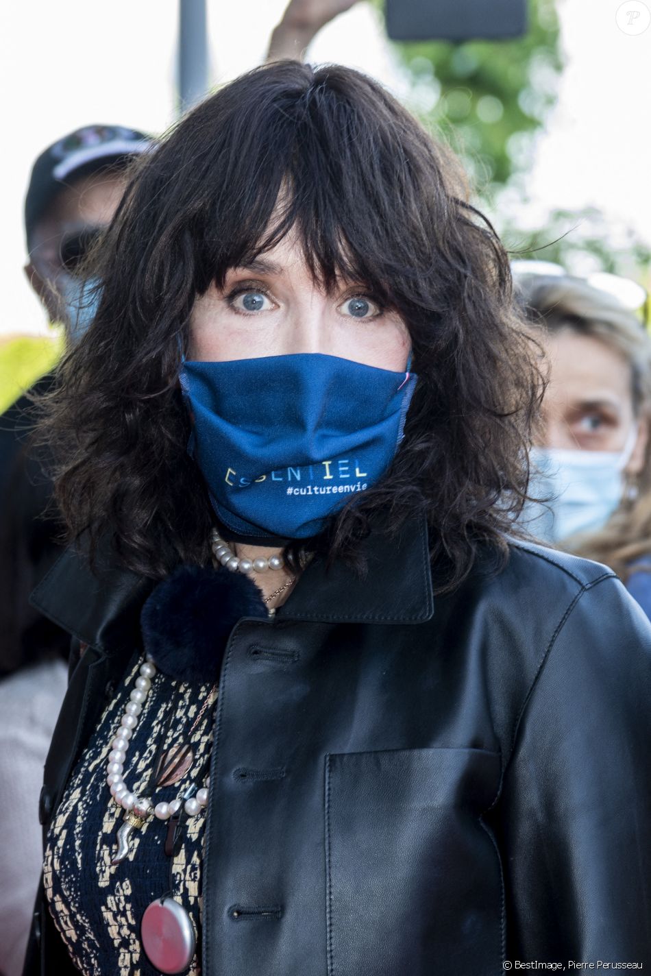 Isabelle Adjani lors du tapis rouge de la soirée d'ouverture du Festival Plurielles à Compiègne. © Pierre Perusseau / Bestimage